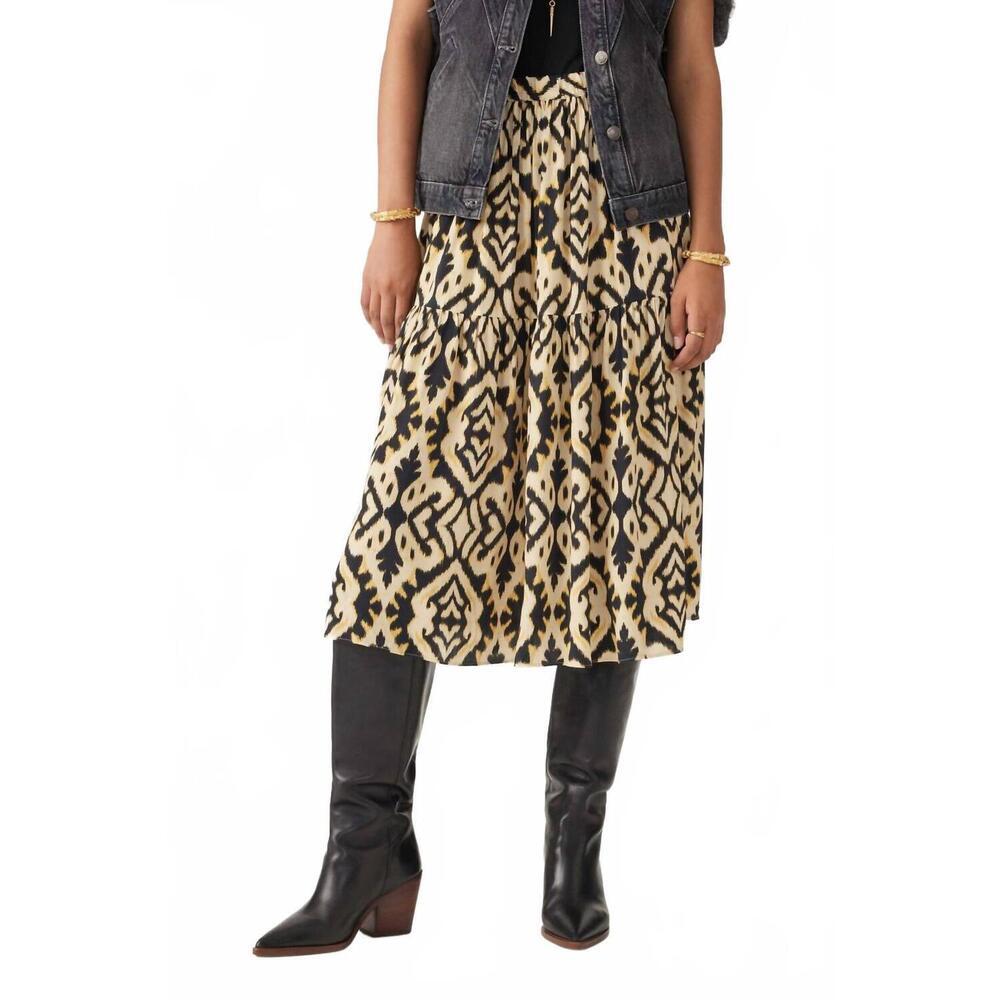 NEW BASH licoli midi skirt in yellow
